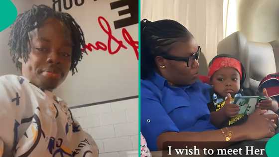 Single dad looks for kind lady who assisted in carrying his baby on bus during 5 hours journey