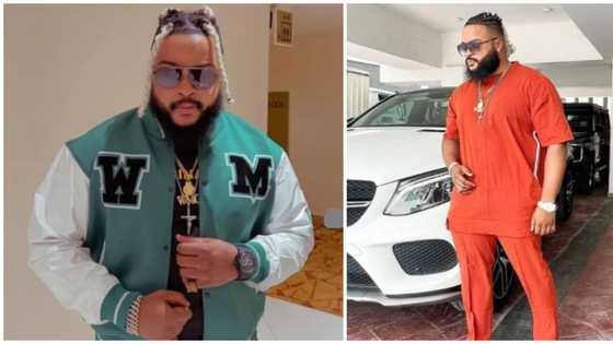 Reactions as Whitemoney recounts how mum handled lady claiming to be pregnant for him
