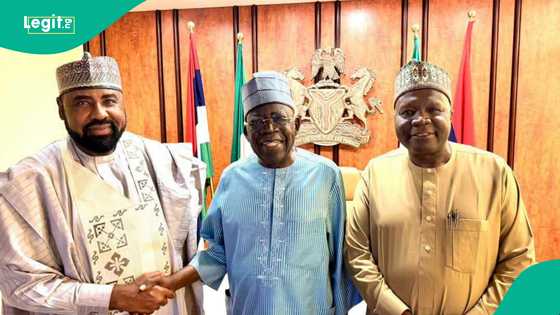 Gwamna Inuwa ya gabatar da 'dan takarar gwamnan APC a Gombe ga Tinubu