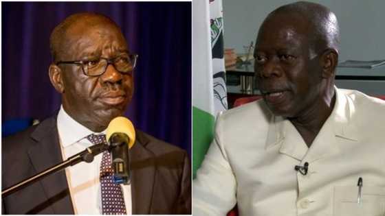 Yanzu-yanzu: Obaseki ya fadi hukuncin da zai yiwa Oshiomhole don ladabtar da shi