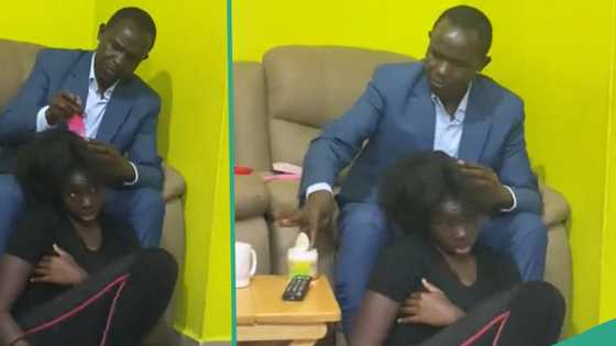 "God bless my dad": Dotting father makes his daughter's hair, touching video goes viral