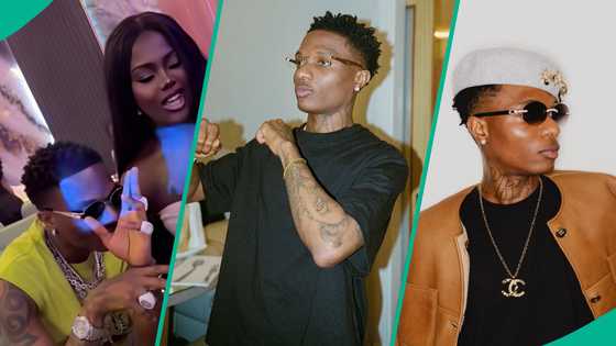 Wizkid's birthday: Fans ask questions as lady shares several videos with singer to celebrate him