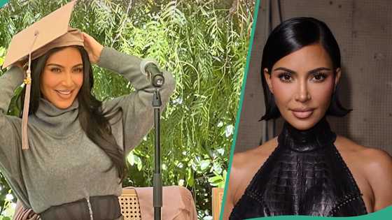 Kim Kardashian graduates from law school after six years, video sparks online talks: "What a joke!"