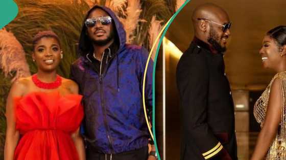 "Blessed union": 2baba and Annie Idibia celebrate 12th wedding anniversary, show off diamond necklace