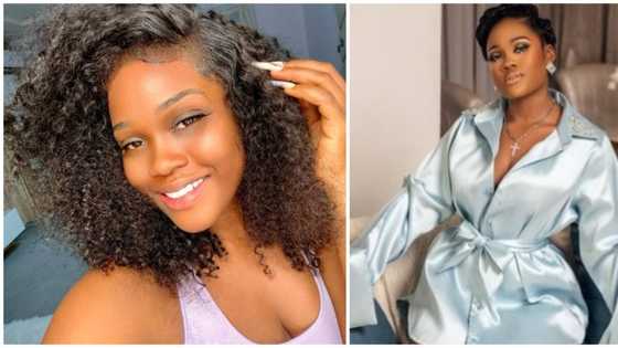 Pretty in a shirt dress: BBNaija star Cee-C glams it up for Fenty launch in flirty number