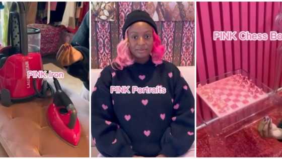 Candy, chessboard and iron: DJ Cuppy shares 7 pink things in her penthouse that 'make sense'