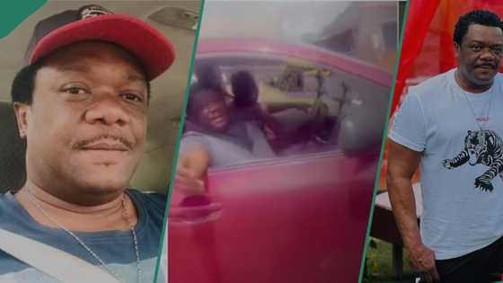 "Why would a celeb like u be taking public transport?" Lady asks Kevin Ikeduba in video, he reacts
