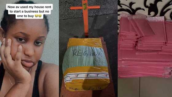 "Customers are not coming": Lady uses her house rent to start business, cries bitterly over bad market