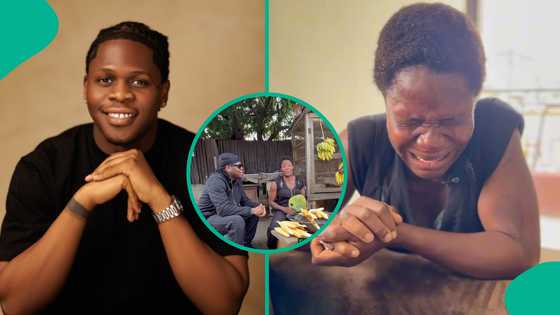 Celebs react as Asherkine raises N12m for corn seller in 12 hours, transforms her family's life