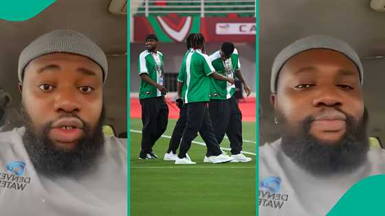 Journalist’s observation about Super Eagles’ jersey sparks online reactions: "it’s perfect"
