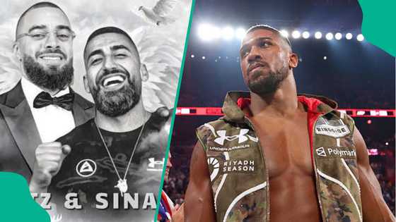 Anthony Joshua pays emotional tribute to 2 friends killed in car crash in Nigeria