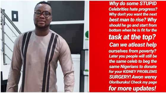Singer Sheyman throws caution to the air as he lambastes fellow celebrities