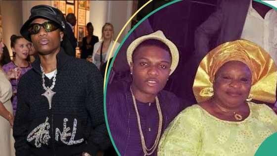 Wizkid sparks concerns following his first public appearance after mum's demise: "We've missed you"