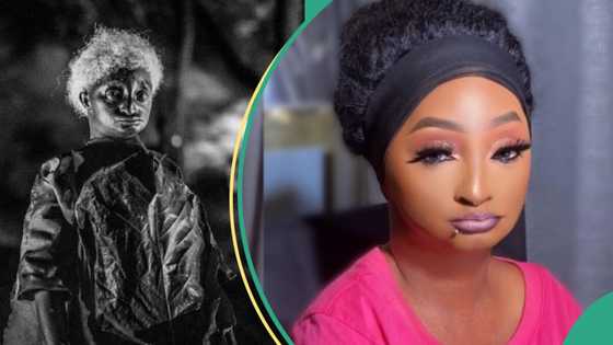 "Aunty Ramota na OG before IG": Video of small-sized actress in a movie released in the 90s trends