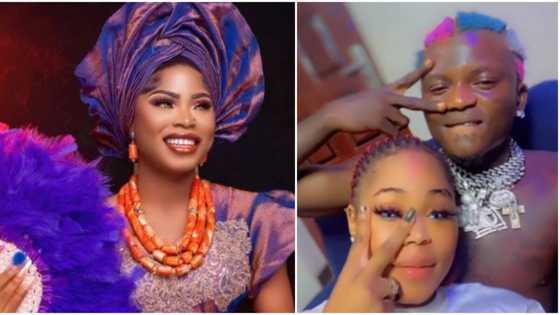 Portable's wife reveals she’s unbothered about his 6th child with actress: "He dey inside her bottle”