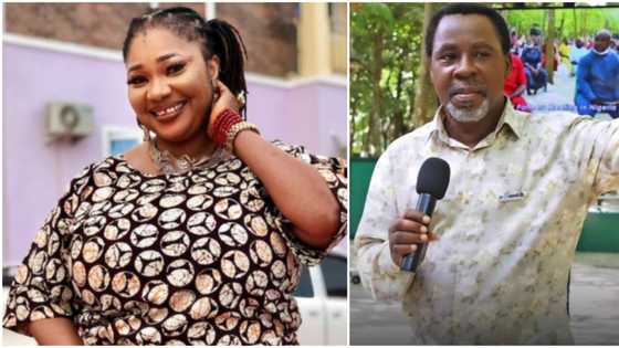 TB Joshua's spirit visited me: Actress Jaiye Kuti reveals, says there was something good about late cleric