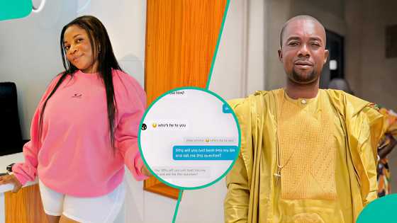 Lady who posted father’s video gets message from woman claiming to be his girlfriend, displays chat