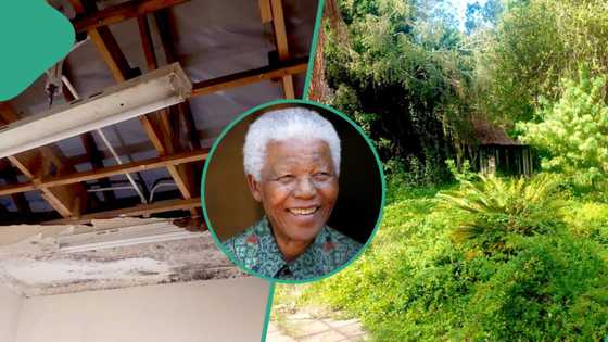 Mandela's mansion deteriorating as grandkids move out over unpaid electricity bill, photos trend