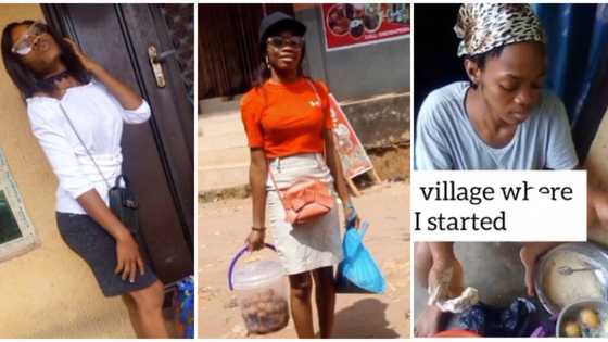 "How my business I started with N5k, made me N100k in 6 months": Young lady who made it in village opens up