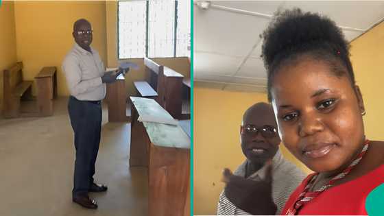 Covenant Polytechnic lecturer reacts as female student calls him “hey baby” in class, video trends