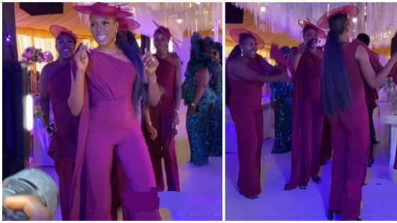 Bridesmaids slay in unique choice for wedding ceremony, slay in classy jumpsuits