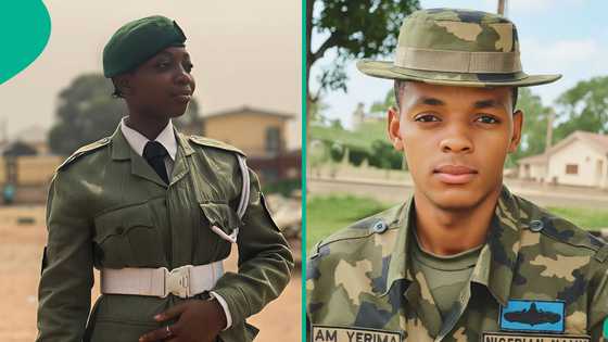 "I was running side by side with him": Lady narrates her encounter with viral naval officer Yerima
