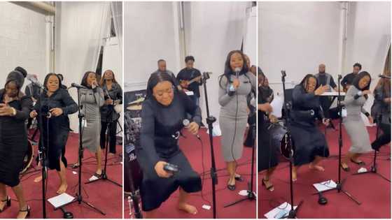 Swag choir: Choristers in black dresses dances with amazing skills, stunning video of sweet moves goes viral