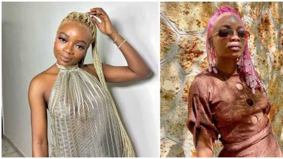 Move over, Cuppy: BBNaija star Arin joins the pink hair gang in new video