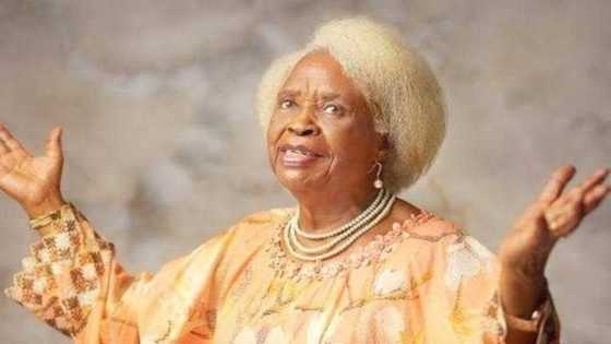 "Thank you Mama for giving Nigeria the gift of your son": President Buhari celebrates Osinbajo's mother