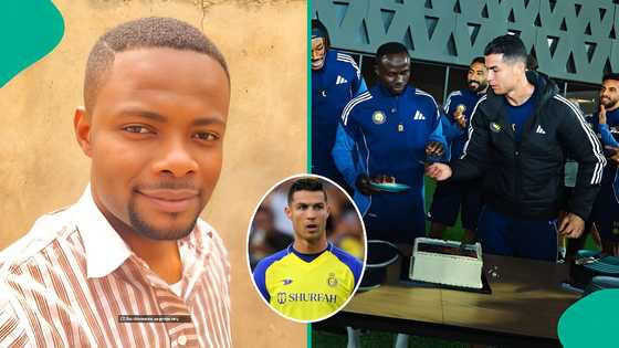 AFCON 2025: Man laughs, posts what Ronaldo did to Sadio Mane's head at Al-Nassr event