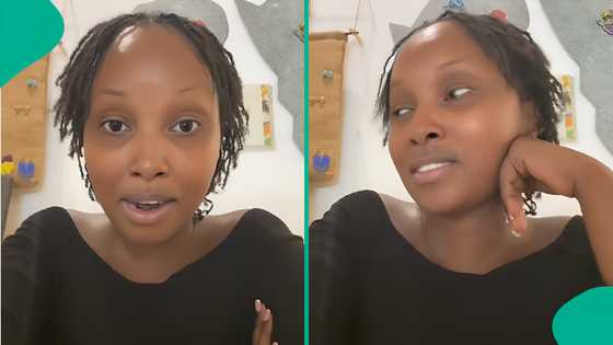 Lady who found hermit crab outside her compound posts interesting video online