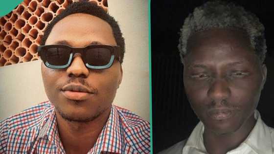 "We heard big explosion": Man shares dusty photo of himself after Ibadan incident, escapes unhurt