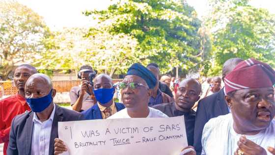 How I was harassed twice by SARS - Nigerian deputy governor recounts ordeal, joins protest (photos)