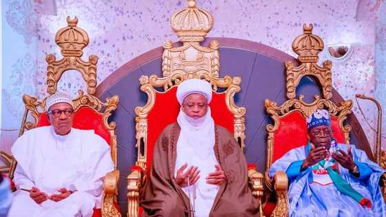 Ina son gaje kujerar Buhari: Tinubu ya nemi goyon bayan sarkin Musulmi, sarkin ya ba shi amsa