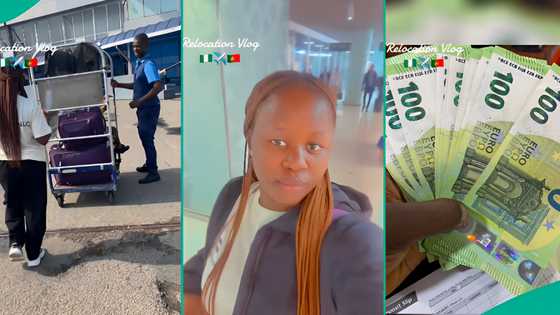 Nigerian lady who relocated to Portugal shares journey in exciting video, many react
