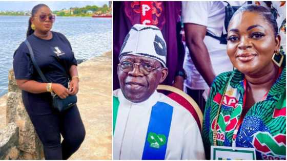 "Anywhere belle face": Eniola Badmus bows to pressure, deletes viral campaign photo with Tinubu