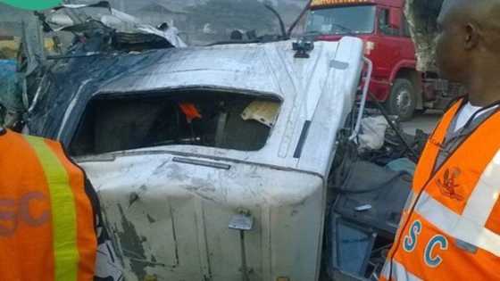 “Crashed into the bush:” 2 killed as bus, tricycle collide in Kogi