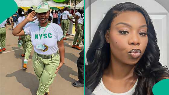 US-based lady who returned to Nigeria for her NYSC releases emotional video after one year