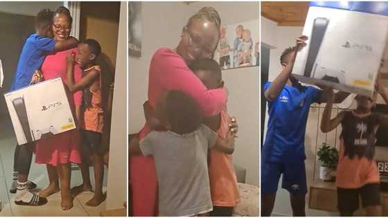 "Well done mummy": Loving mother buys PS5 game console for her children, they celebrate in viral TikTok video
