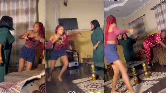 "You cannot outgrow beating": Nigerian mum deals with daughter who got pregnant for polygamous married man in prank video