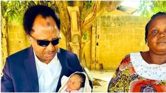Politician with a beautiful soul: Shehu Sani adopts baby abandoned by the road side, gives him beautiful name