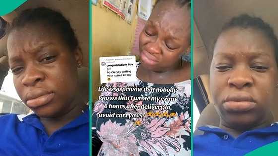 Woman goes into exam hall just 6 hours after delivering her baby, video goes viral