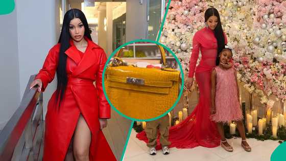 Cardi B laments as she posts what daughter Kulture did to her $60K Birkin bag "She's a child"