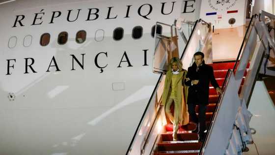 Macron kicks off US state visit, with trade dispute looming