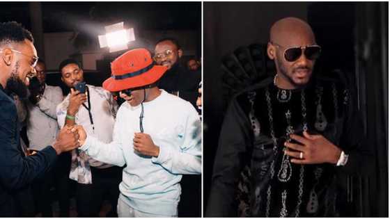 How can you greet 2baba like that - Man calls out Wizkid over the way he greeted senior colleague (video)