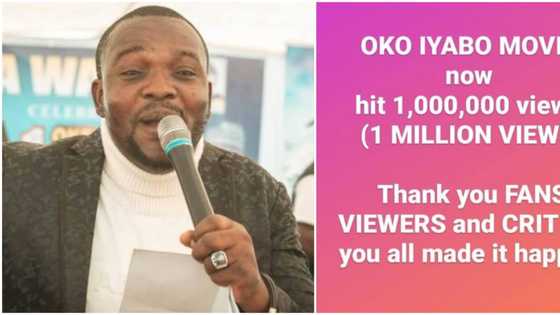 Yomi Fabiyi’s controversial movie Oko Iyabo hits 1m views, he thanks fans, critics for making it happen