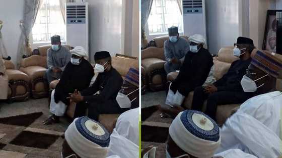 Osinbajo visits wife of murdered APC chairman in Nasarawa state