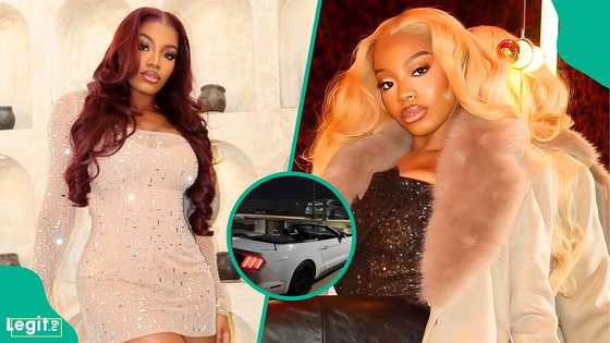 "Tumi no go sleep well tonight": Reactions as BBN's Angel Smith shows off new ride weeks after marital drama