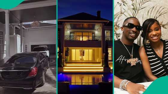 Juma Jux and Priscilla Ojo unveil their luxury new mansion in Kenya, video goes viral
