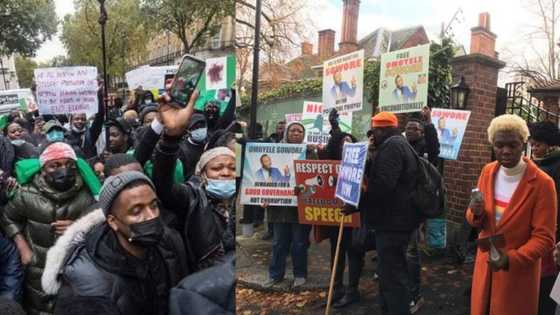 APC a Ingila: Kanzon kuregene, ba a yi zanga-zangar adawa da Buhari a kasar Landan ba